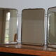 Miroir barbier triptyque 58 x 24 cm
