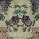 Vintage Turkish Carpet Floral Beige Green 194 x 109 cm