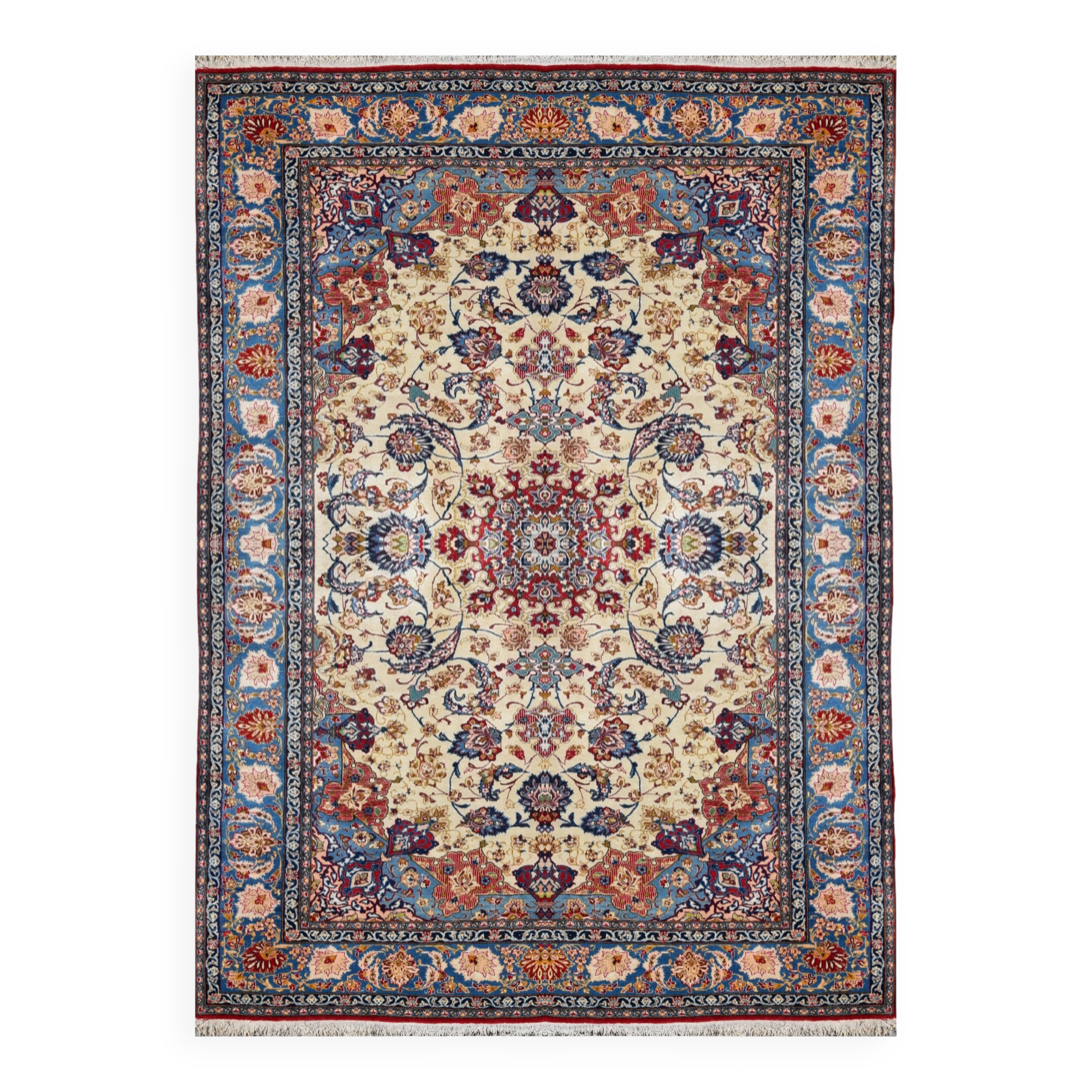 Grand tapis d'orient Ispahan – Iran, époque du Shah : 258 × 375 cm