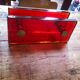Old vintage glass and brass store door handle