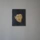 Vintage acrylic portrait on canvas contemporary country decoration