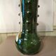 Green ceramic spiked vase Morocco