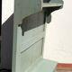 Patinated wooden kitchen end