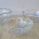 Set of 3 50's salad bowls
