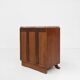 Art Deco cabinet in wood with marble top, France ca. 1930
