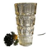 Hermanova Hut Glass Vase - F. Peceny 1970