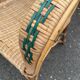 Fauteuil en rotin osier, 1950