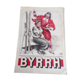 Advertising poster Byrrh 1936
