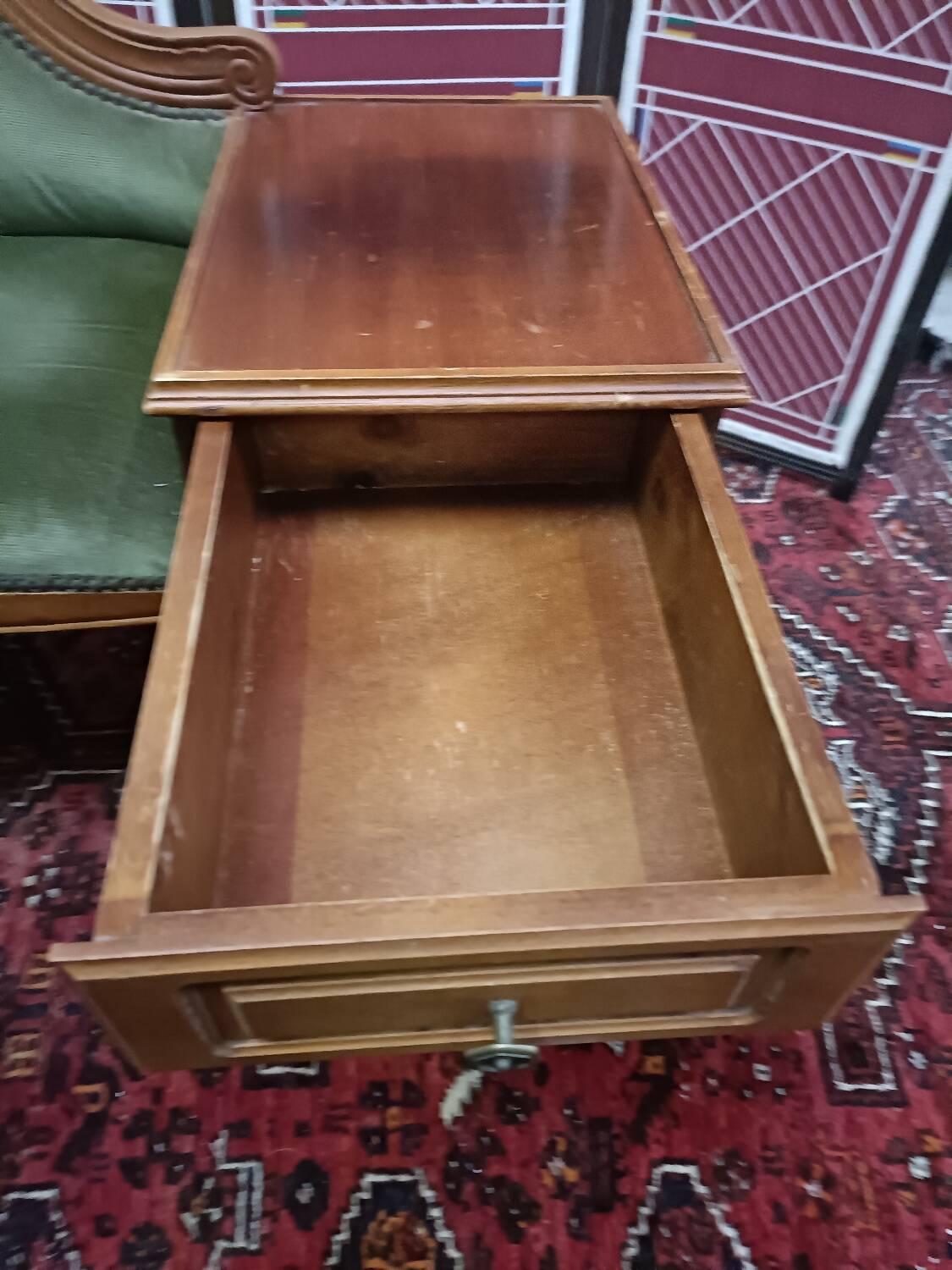 Vintage telephone bench