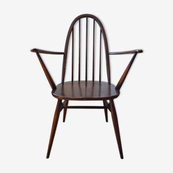 Fauteuil ercol avec accoudoirs modele windsor quaker années 60