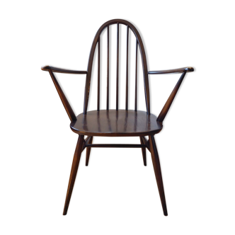 Ercol armchair with armrests model windsor quaker 60s