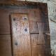 Antique oak flour chest from France, 19th century.
