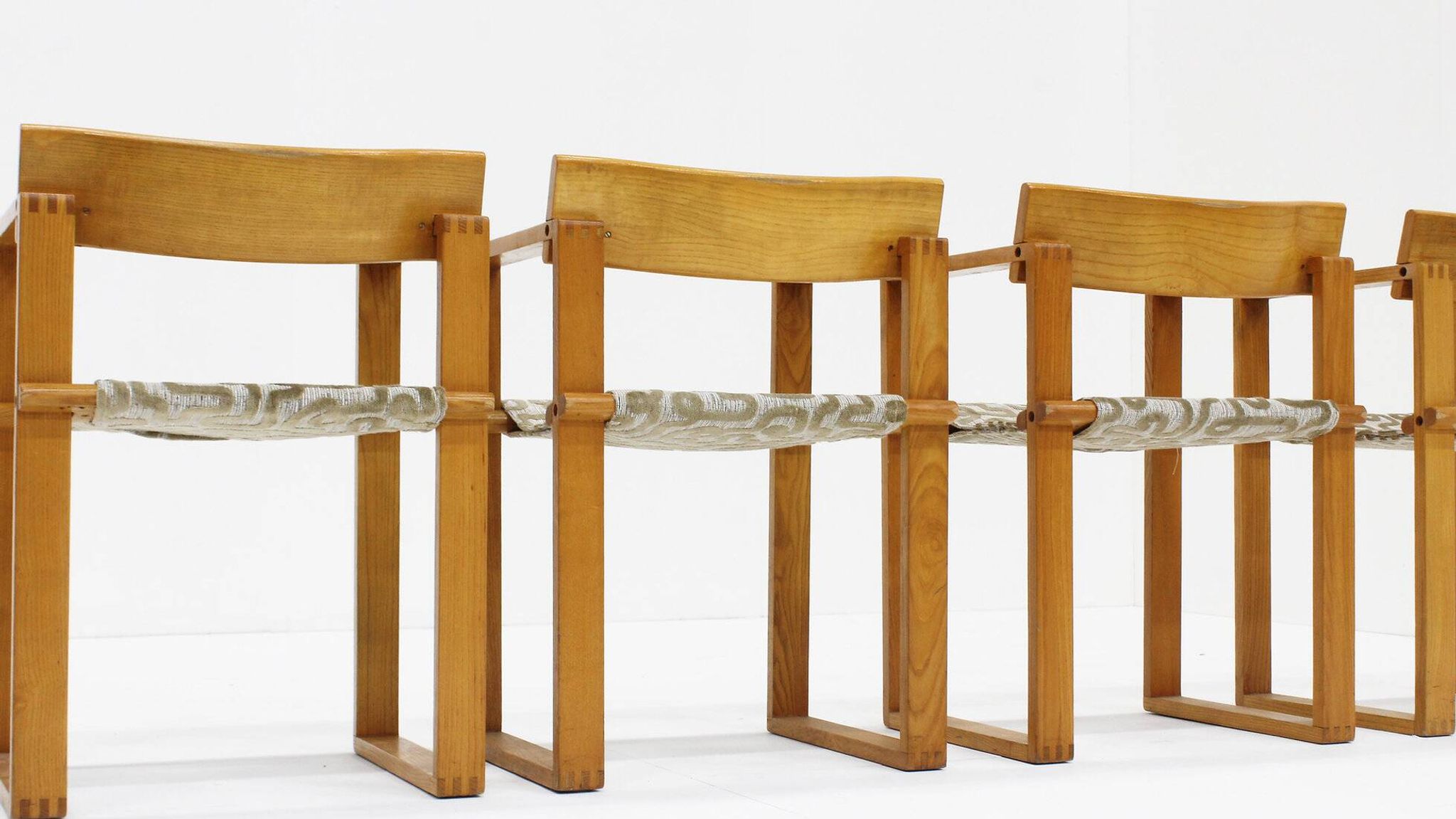 Vintage dining chairs by Ate van Apeldoorn, set of 4