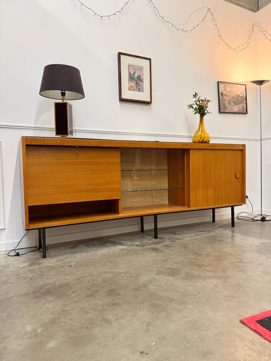 Vintage modernist sideboard
