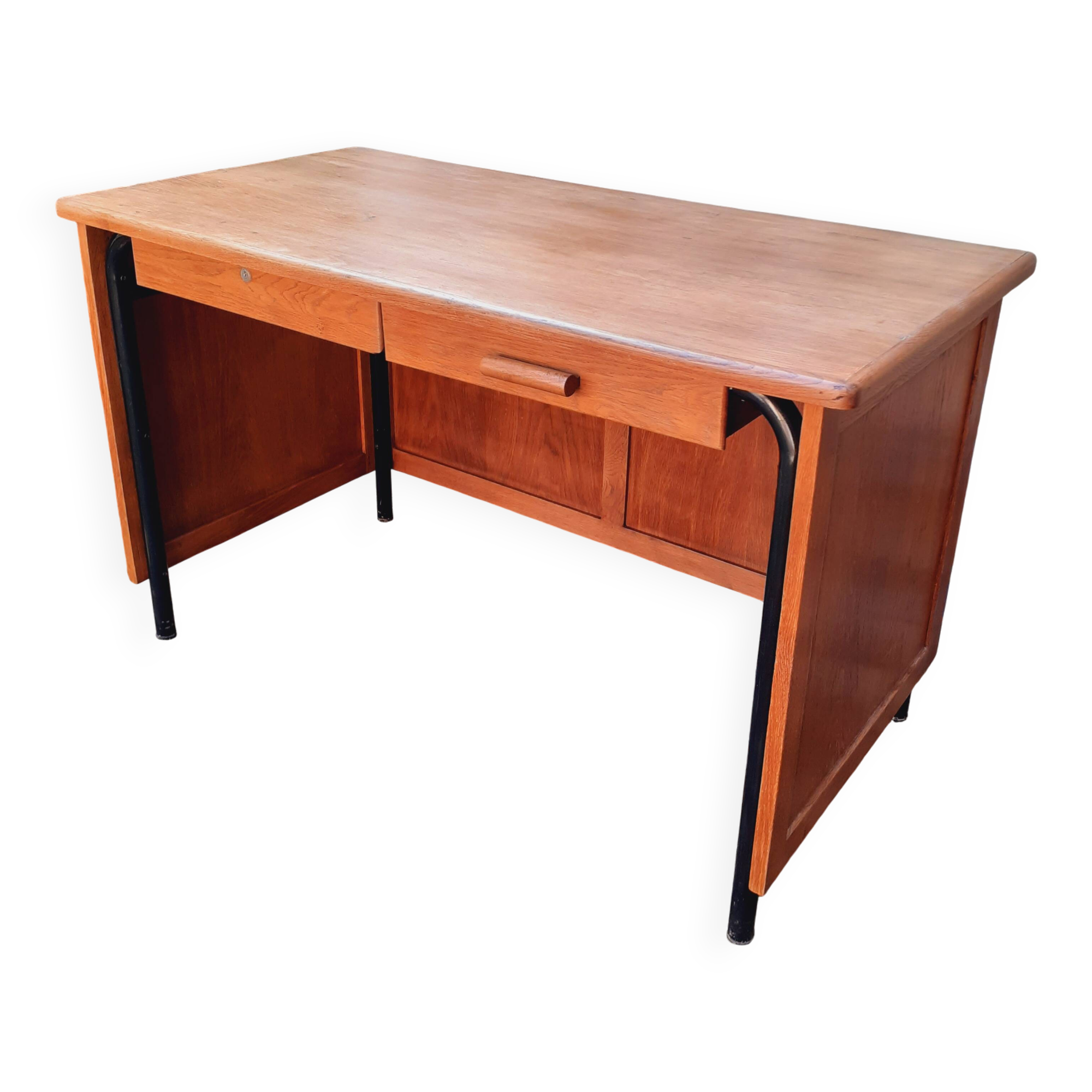 Vintage oak desk from the 60s