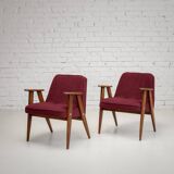 Vintage Chierowski 366 Mid-Century Armchairs , Set of 2