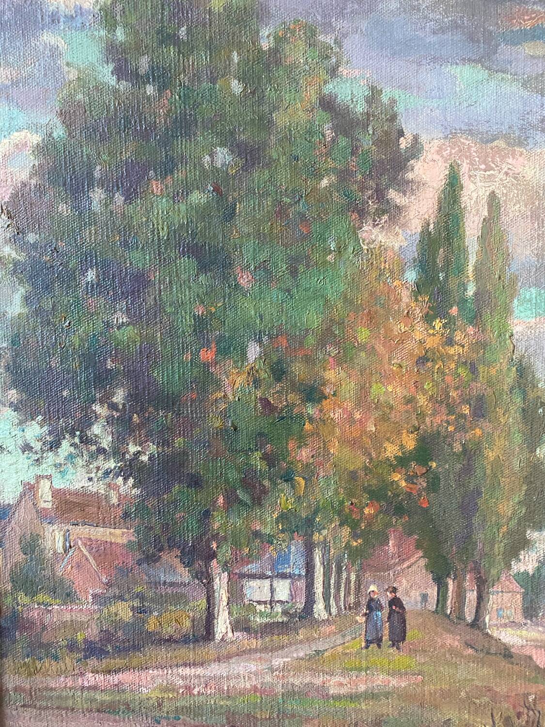 Breton landscape by Emile Galois