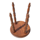 Vintage stool, wooden stool, side stool, plant holder