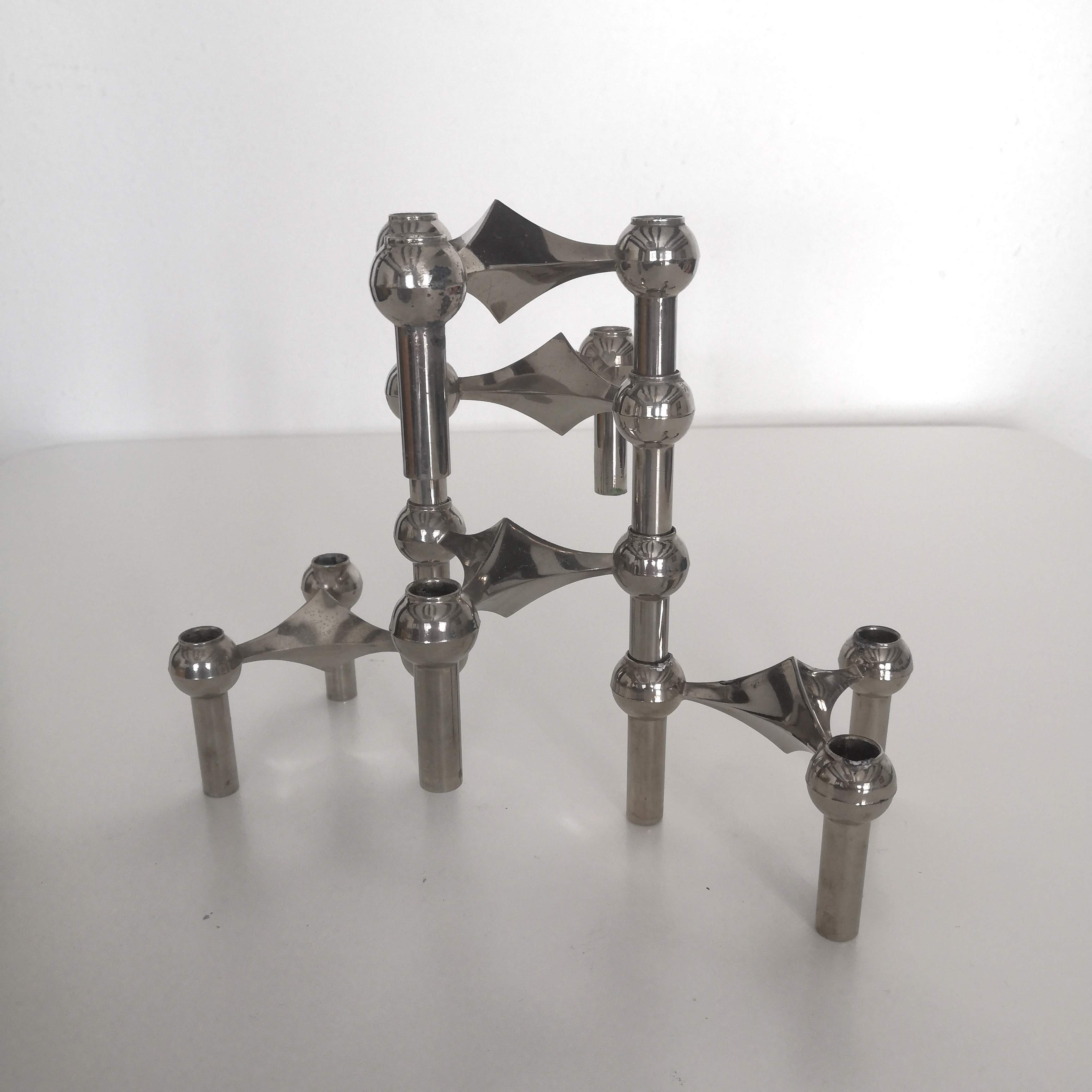 5 Nagel modular candle holders