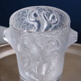 Seau à Champagne Vase “ganymède” En Cristal Par Lalique, XXe Siècle