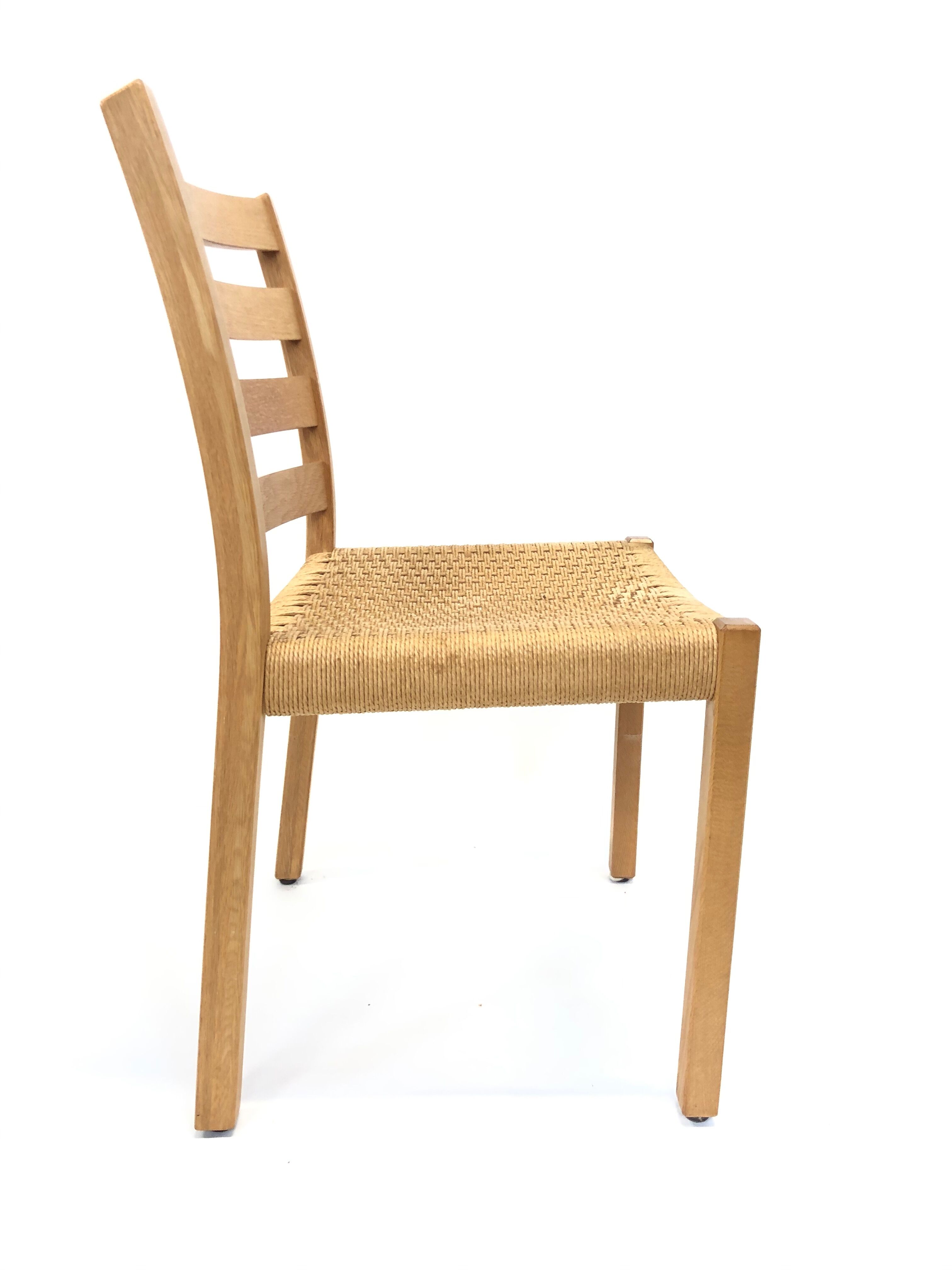 Vintage chair JL Muller M-belfabrik model No. 408 design 1960 Denmark