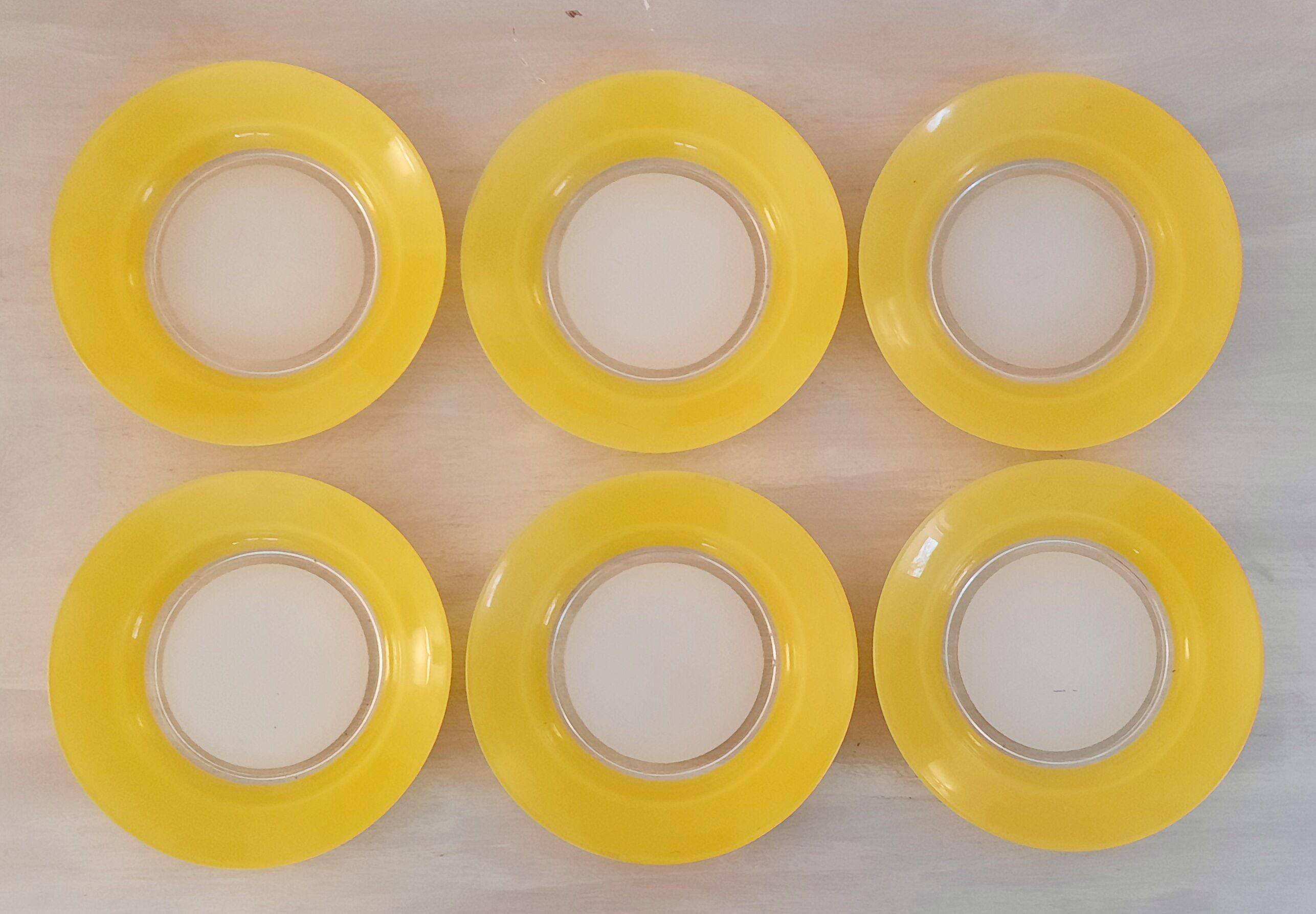 6 assiettes creuses