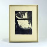 Set Of 2 Paintings On Paper, Signed Sestak 1972