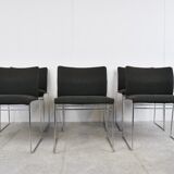 Set of six chairs Kazuhide Takahama model 'Jano' for Simon 1970s