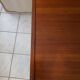 Commode moderniste vintage, pieds métal