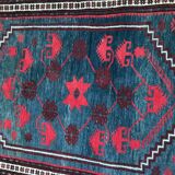 Carpet vintage Turkish Anatolia Yagcibedir done hand 104 X 182 CM