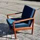 Fauteuil danois vintage en teck de john boné 1950