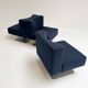 Mauser System 350 modular sofa by Herbert Hirche, 1980s