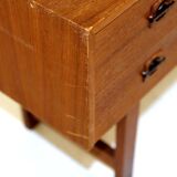Commode basse en teck, Suède, 1960