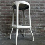 Tabouret en acier industriel