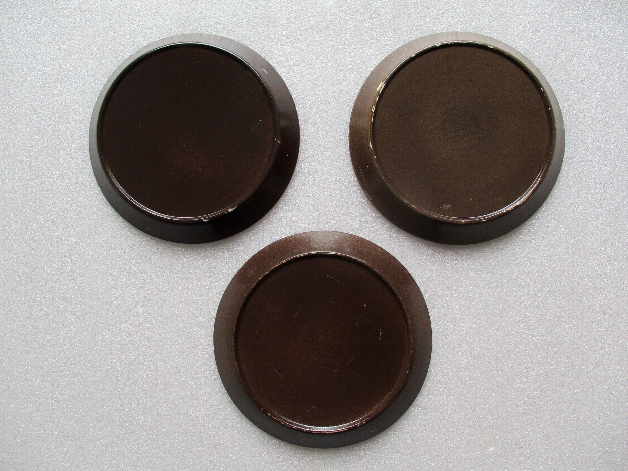 Set of 10 niderviller glazed stoneware plates