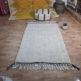 Handmade wool Berber rug 150 X 100 CM