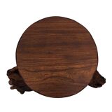 French, Set Of 2 Twisted Grape-vine Roots Bar Stools 1960s