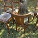 5 chairs