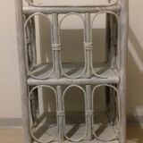 Rattan shelf