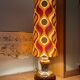Floor lamp Lucifer vintage lampshade