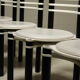 Set of 4 dining chairs model 6800 by Kurt Thut for Dietiker, 1980s