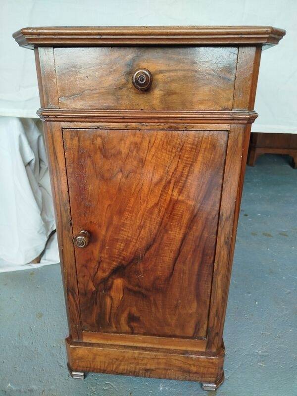 Antique bedside table