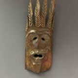 Wooden tribal mask