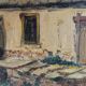 Oil painting on panels / Grange Hautes Pyrénées