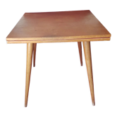 Table d'appoint vintage pieds compas scandinave