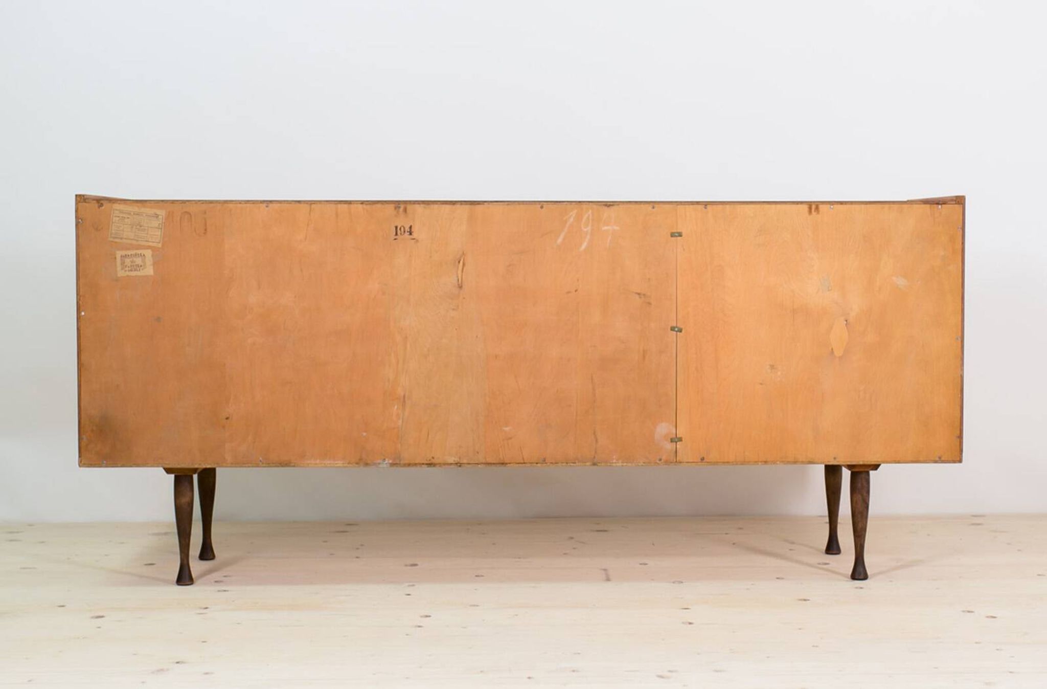 Marian Grabiński sideboard for Jarocin furniture factory, mid-century modern elegance, 1950s