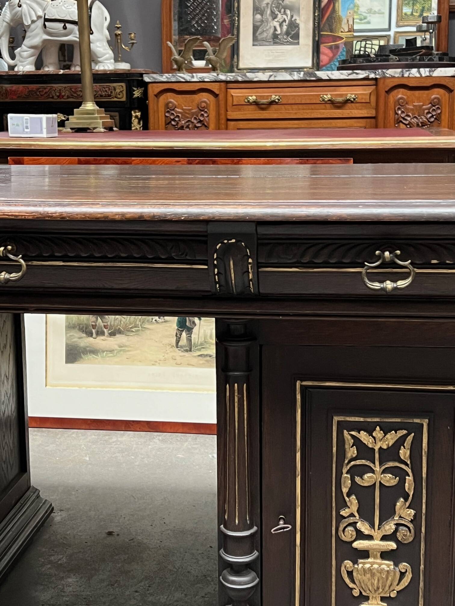 Antique writing desk.