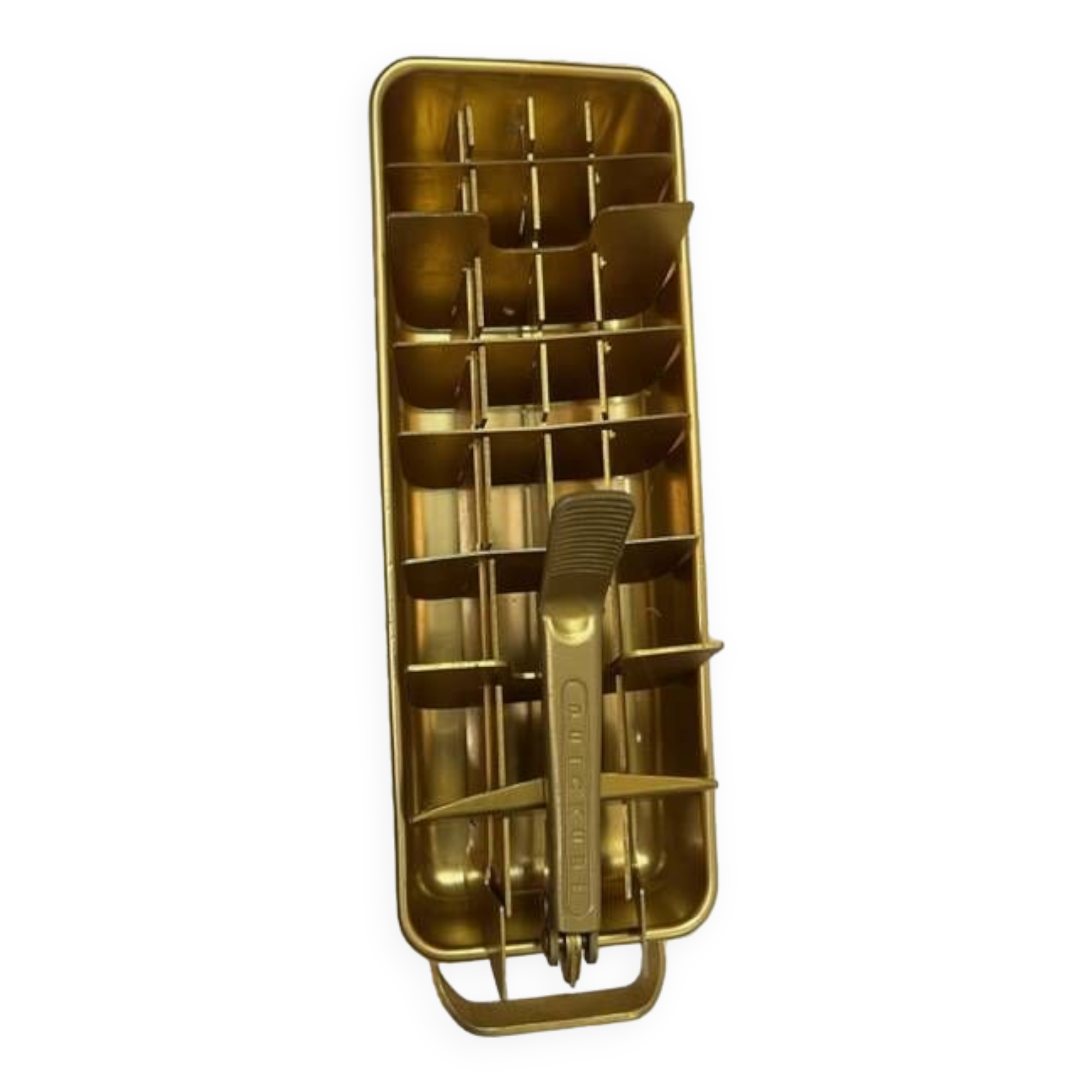 Frigidaire gold aluminum ice cube tray