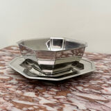 Patented stainless steel octagonal bowl