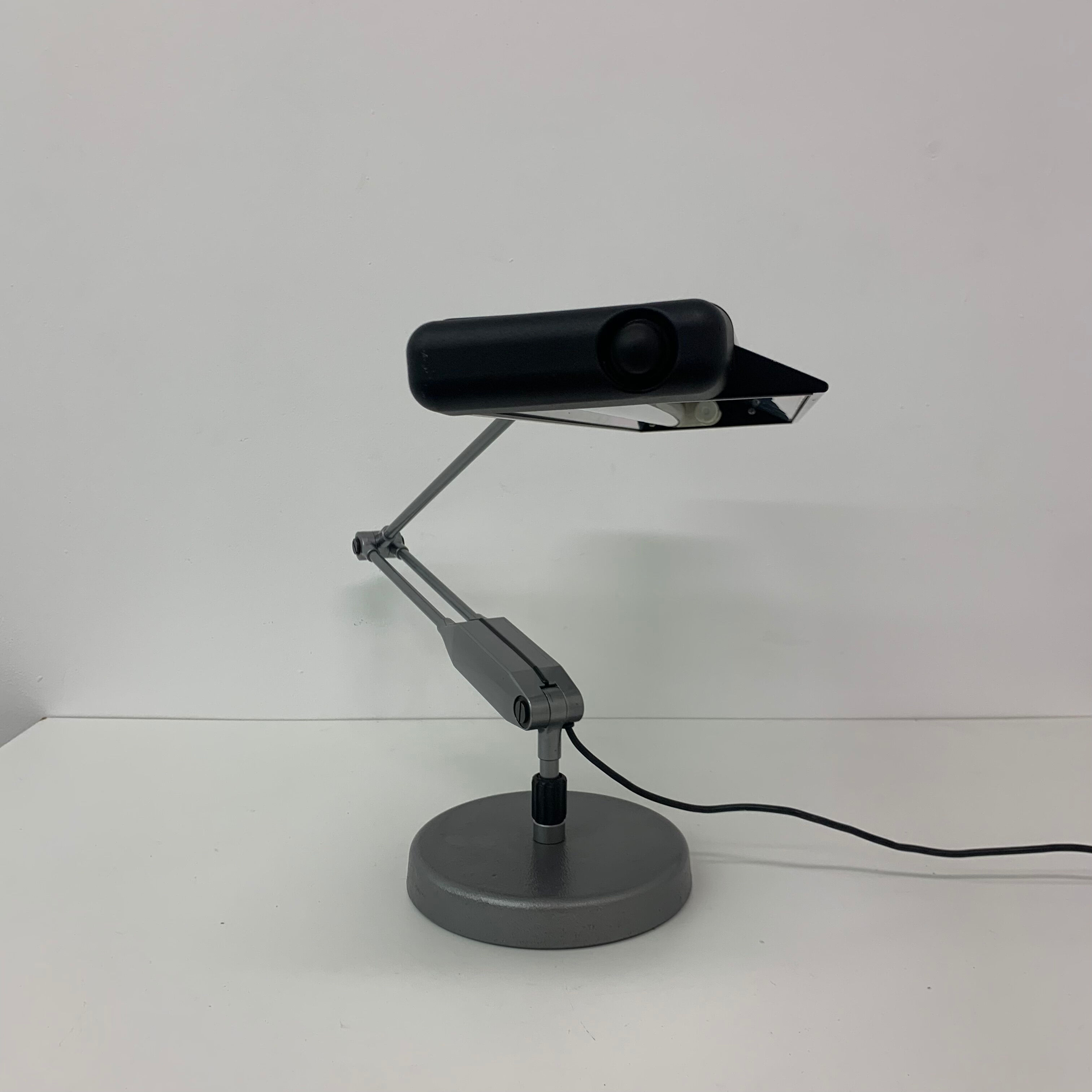Post modern large desk lamp , 1980's